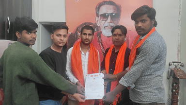 विदिशा नगर: विनीत मराठा बने  नगर उपाध्यक्ष शिवसेना यूवीटी के