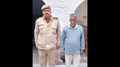 करहल: कर्रा पुलिस ने एक वारंटी को मेरापुर गांव के पास से गिरफ्तार कर भेजा जेल