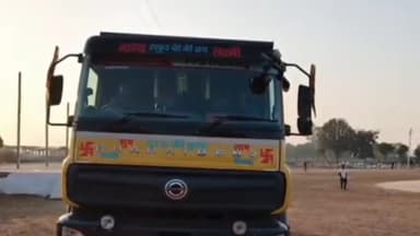 रैपुरा: ओवर लोड एक रेत हाईवा वाहन पर रैपुरा थाना प्रभारी ने की  कार्यवाही