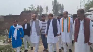 सिराथू: भरवारी में हुए विस्फोट मामले को लेकर मृतकों और घायलों के परिवार से मुलाकात करने भरवारी और चमन्धा पहुंचे कांग्रेसी