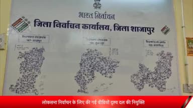 शाजापुर: शाजापुर जिले में लोकसभा निर्वाचन के लिए कलेक्टर ने की विधानसभावार वीडियो दृश्य दल की नियुक्ति