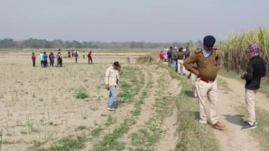 गौनहा: लक्ष्मीपुर गांव के सरेह के गन्ने के खेत में क्षत विक्षत अवस्था में युवती का मिला शव