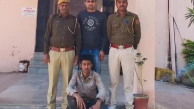 सलूम्बर: सलूंबर डकैती के मामले में आठ माह से फरार आरोपी को पुलिस ने किया गुड़ली थाना कुराबड से गिरफ्तार