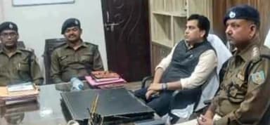 गोमिया: तेनूघाट,SDO और SDPO ने नव पदस्थापित पुलिस पदाधिकारियों के साथ की बैठक, दिए कई निर्देश