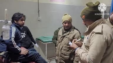 फिरोज़ाबाद: थाना रामगढ क्षेत्र के न्यू बाईपास पर तेज रफ़्तार बाइक डिस्बेलेंस होकर डिवाइदर सें टकराई, हादसे में बाइक सवार 3 लोग घायल