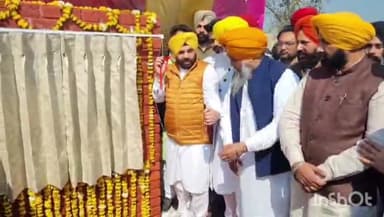 ਭਿੱਖੀਵਿੰਡ: ਸੁਰਸਿੰਘ ਬਿਜਲੀ ਘਰ ਦੀ ਨਵੀਂ ਬਣਨ ਵਾਲੀ ਇਮਾਰਤ ਦਾ ਕੈਬਿਨੇਟ ਮੰਤਰੀ ਹਰਭਜਨ ਸਿੰਘ ਈਟੀਓ ਵਲੋਂ ਰੱਖਿਆ ਗਿਆ ਨੀਹ ਪੱਥਰ