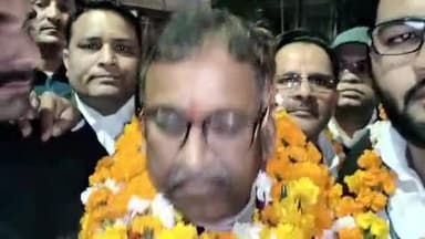 मुरादाबाद: दि०बार एसोसिएशन एंड एड लाइब्रेरी का हुआ वार्षिक चुनाव में प्रदीप सिन्हा बने अध्यक्ष अभिषेक भटनागर बने महासचिव