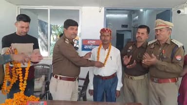 होमगार्ड के सेवानिवृत होने पर दी विदाई, कंपनी कमांडर ने की प्रशंसा !