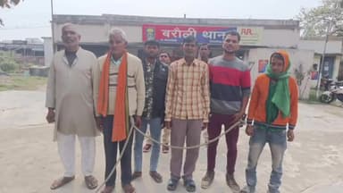 बरौली: बरौली थाने की पुलिस ने अलग-अलग जगह से मारपीट के मामले में फरार चल रहे छह वारंटियों को किया गिरफ्तार, कोर्ट में किया पेश