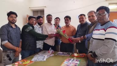 धौलपुर: सूचना जनसंपर्क कार्यालय में सहायक निदेशक राजकुमार मीणा ने संभाला कार्यभार