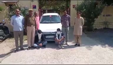 मारवाड़ जंक्शन: सिरियारी थाना पुलिस ने करमाल चौराहे से 10 किलोग्राम डोडा पोस्त के साथ 2 तस्करों को किया गिरफ्तार