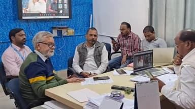 मोतिहारी: सदर अस्पताल में जुम मिटिंग के तहत सिविल सर्जन ने पदाधिकारियों के साथ की बैठक