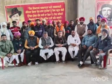 ਭਿੱਖੀਵਿੰਡ: ਦਿਹਾਤੀ ਮਜ਼ਦੂਰ ਸਭਾ ਨੇ ਭਿੱਖੀਵਿੰਡ ਦਫਤਰ ਦੇ ਵਿੱਚ ਪਾਰਟੀ ਵਰਕਰਾਂ ਦੇ ਨਾਲ ਕੀਤੀ ਹੰਗਾਮੀ ਮੀਟਿੰਗ