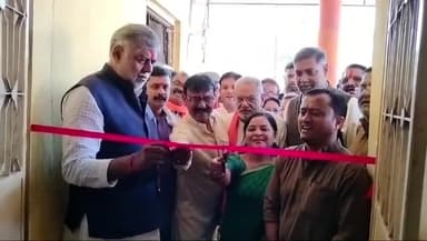नरसिंहपुर: कैबिनेट मंत्री प्रहलाद सिंह पटेल ने जिला भाजपा कार्यालय में लोकसभा चुनाव कार्यालय का किया उद्घाटन