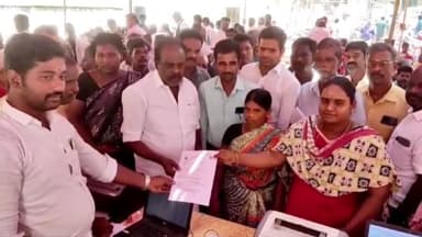 பண்ருட்டி: கும்பகோணம் சாலையிலுள்ள தனியார் மண்டபத்தில் முதல்வரின் விரிவான மருத்துவ காப்பீடு சிறப்பு முகாம் நடைபெற்றது