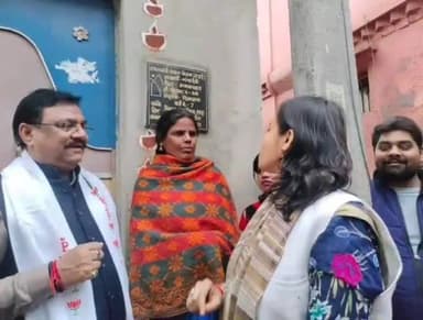 शाहजहांपुर: राज्यसभा सांसद ने रामनगर में लाभार्थी संपर्क अभियान के अंतर्गत लाभार्थी सम्मेलन में लोगों को किया संबोधित