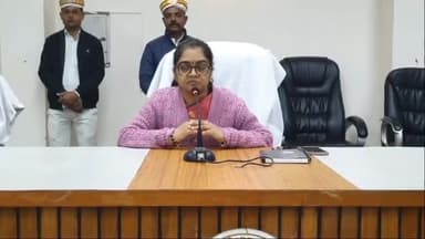 कोल: पदभार ग्रहण के बाद पत्रकारों से रूबरू हुई नवागत कमिश्नर चैत्रा वी, पहली प्राथमिकता होंगी सरकार की योजनाएं