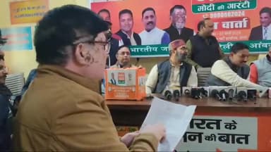 पत्रकारों के हित में वरिष्ठ पत्रकार संजीव गंभीर ने उठाई भाजपा नेताओं के सामने बात