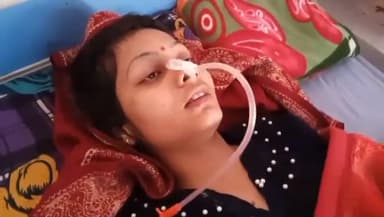 मुरादाबाद: कटघर थाना क्षेत्र में पति से विवाद के बाद  पत्नी ने गुस्से में आकर घर मे रखा खाया जहर हालत बिगड़ने पर अस्पताल में भर्ती