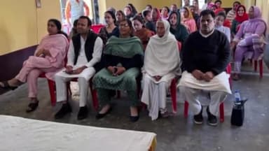 ਬਲਾਚੌਰ: ਨਾਰੀ ਸ਼ਕਤੀ ਵੰਦਨ ਪ੍ਰੋਗਰਾਮ ਦਾ ਬਲਾਚੌਰ ਦੇ ਵਾਰਡ ਨੰਬਰ 12 ਵਿੱਚ ਆਯੋਜਨ ਕੀਤਾ ਗਿਆ , ਭਾਜਪਾ ਜ਼ਿਲ੍ਹਾ ਪ੍ਰਧਾਨ ਵੀ ਰਹੇ ਹਾਜ਼ਰ