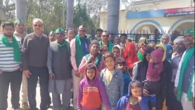 मैनपुरी: भाकियू भानू के जिलाध्यक्ष ने किशनी SHO पर किसानों को परेशान करने का लगाया आरोप, मुख्यालय पर एसपी से की शिकायत