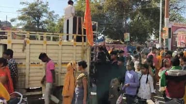 #देवरिया शहर में निकली #शिव #बारात, #मुग्ध हुये लोग !