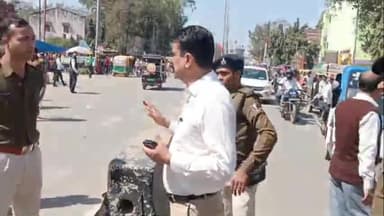 सासाराम: सासाराम के पुराने G.T रोड पर जाम के समस्या को लेकर डीएम नवीन कुमार ने पुरानी जीटी रोड पर किया निरीक्षण