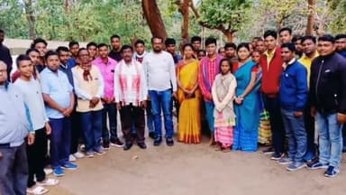 पीरटांड: आदिवासी समाज के सांस्कृतिक त्यौहार महापर्व को लेकर पीरटांड़ के मधुबन में की जा रही तैयारी