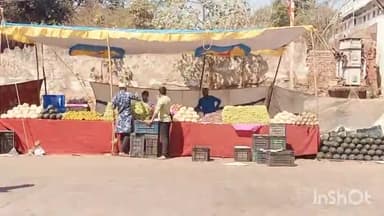 వికారాబాద్: శివరాత్రి సందర్భంగా వికారాబాద్ జిల్లా కేంద్రంలో అలంపల్లి రోడ్డున భారీగా వెలసిన పండ్ల దుకాణ సముదాయాలు