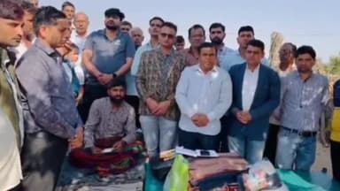 रामगढ़ शेखावटी: थेथलिया गांव में रॉयल ग्रीन याराना सेवा समिति के कार्यकर्ताओं ने गंभीर बीमारी से पीड़ित मरीज को उपलब्ध करवाई आर्थिक मदद