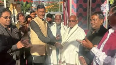 बुंडू: सांसद संजय सेठ ने रांची स्थित अपने आवास पर लोगों से की मुलाकात