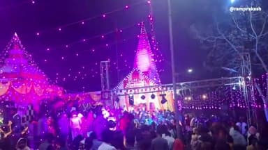 शाहबाद: नर्मदा स्थल स्थित टेढ़ेश्वरनाथ महराज के दरबार में श्रृंगार पूजन के बाद हुई महाआरती, बड़ी संख्या में भक्तगणों ने भाग लिया