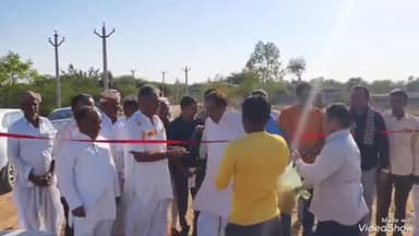 रानीवाड़ा: रानीवाड़ा खुर्द ग्राम पंचायत में सीसी सड़क का उद्घाटन कार्यक्रम का हुआ आयोजन