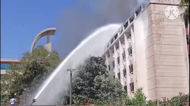 हुज़ूर: भोपाल के मंत्रालय की तीसरी मंजिल पर लगी आग