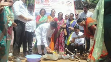 अंबरनाथ: अंबरनाथ पूर्व साई सेक्शन येथे दर्जेदार सिव्हिक सेंटर उभार्णीचे भूमीपूजन