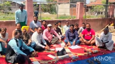 मांडू: श्री श्री महादेव मंडा मंदिर निर्माण समिति कैथा की बैठक मंदिर परिसर में हुई संपन्न