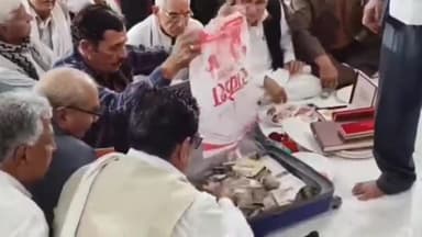 रामगढ़ शेखावटी: बीबीपुर छोटा गांव में भरा गया सवा करोड़ रुपए का मायरा, सोशल मीडिया पर वायरल हुआ वीडियो