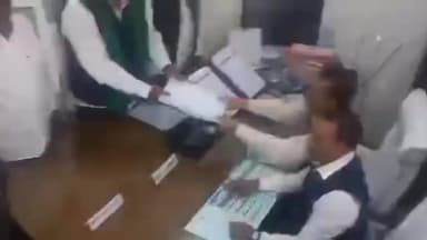 कांके: झारखंड विधानसभा में इंडिया गठबंधन के राज्यसभा उम्मीदवार डॉ सरफराज अहमद ने दाखिल किया नामांकन