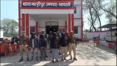 जमुनहा: थाना मल्हीपुर पुलिस ने 6 वारंटियों को किया गिरफ्तार