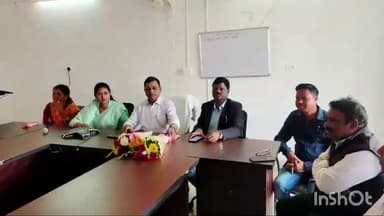 मांडू: दुलमीप्रखंड  कार्यालय के सभागार में विदाई समारोह का हुआ आयोजन