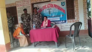 हरलाखी: हरिने SSB कैम्प के जवानों के द्वारा स्वास्थ्य उपकेंद्र व प्राथमिक विद्यालय में निःशुल्क चिकित्सा शिविर का किया गया आयोजन