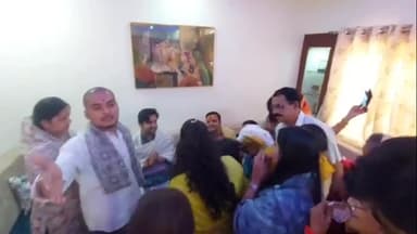 विदिशा नगर: पुरनपुरा क्षेत्र में चल रही भागवत कथा के कथावाचक इंद्रेश उपाध्याय ने केंद्र सरकार द्वारा लागू CAA कानून को बताया सही