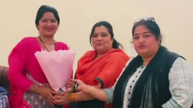 मोरनी: दीपा शर्मा बनीं भाजपा मोरनी मंडल की महिला मोर्चा मंडल अध्यक्ष