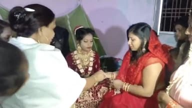 भोले विधानसभा 103 के अलग-अलग बेटियों की शादी में नजर आई भावी प्रत्याशी प्रीति किन्नर