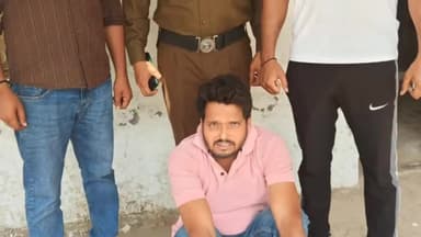 पुन्हाना: ऑनलाइन ठगी करने का आरोपी जुरहेडा मोड़ से अरेस्ट,2 फोन, 3 सिम कार्ड व 20250 रुपये बरामद