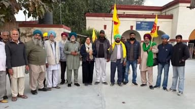 ਨਵਾਂਸ਼ਹਿਰ: ਨਵਾਂ ਸ਼ਹਿਰ ਕਿਰਤੀ ਕਿਸਾਨ ਯੂਨੀਅਨ ਵੱਲੋਂ ਰੇਲਵੇ ਸਟੇਸ਼ਨ ਨਵਾਂ ਸ਼ਹਿਰ ਤੋਂ ਮਹਾਂ ਪੰਚਾਇਤ ਲਈ ਜੱਥਾ ਹੋਇਆ ਰਵਾਨਾ