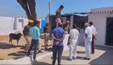 मारवाड़ जंक्शन: मारवाड़ जंक्शन धनला गांव कृषि  कुआ लोहे जे बने  पत्तरो के टिन सेट से गिरने से युवक की मौत पुलिस पहुंची मौके पर