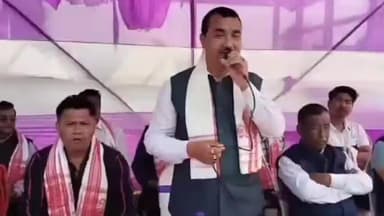 সোণাৰি: বৰহাটত বাগিছা আদৰ্শ বিদ্যালয় পথৰ আধাৰশিলা স্থাপন বিধায়ক ধৰ্মেশ্বৰ কোঁৱৰৰ