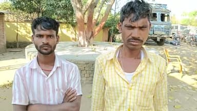 करपी: किंजर पुलिस ने गश्ती के दौरान दो पियक्कड़ों को किया गिरफतार