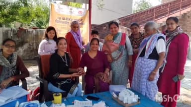 मुलाना: टीबी मुक्त अभियान के तहत सामुदायिक स्वास्थ्य केंद्र द्वारा मुलाना क्षेत्र में चलाया गया वेक्सिनेशन अभियान